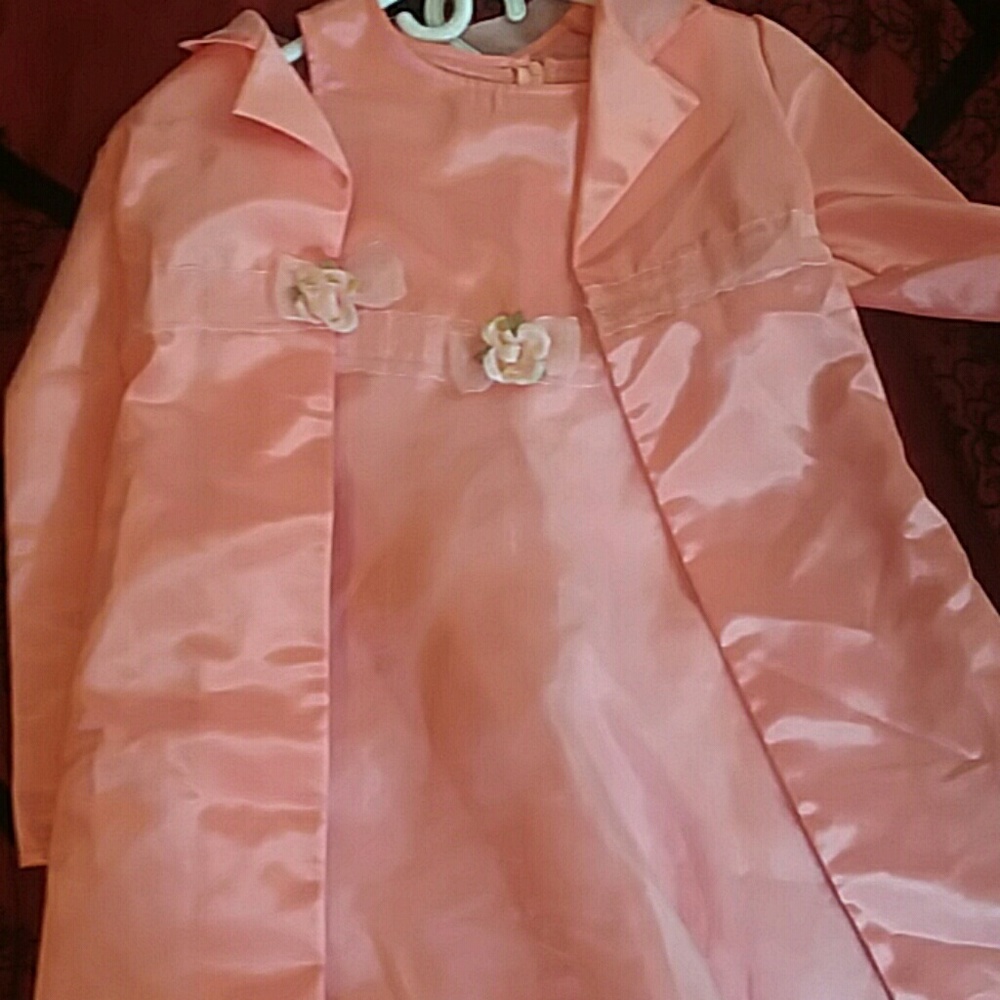 Dress with matching jacket